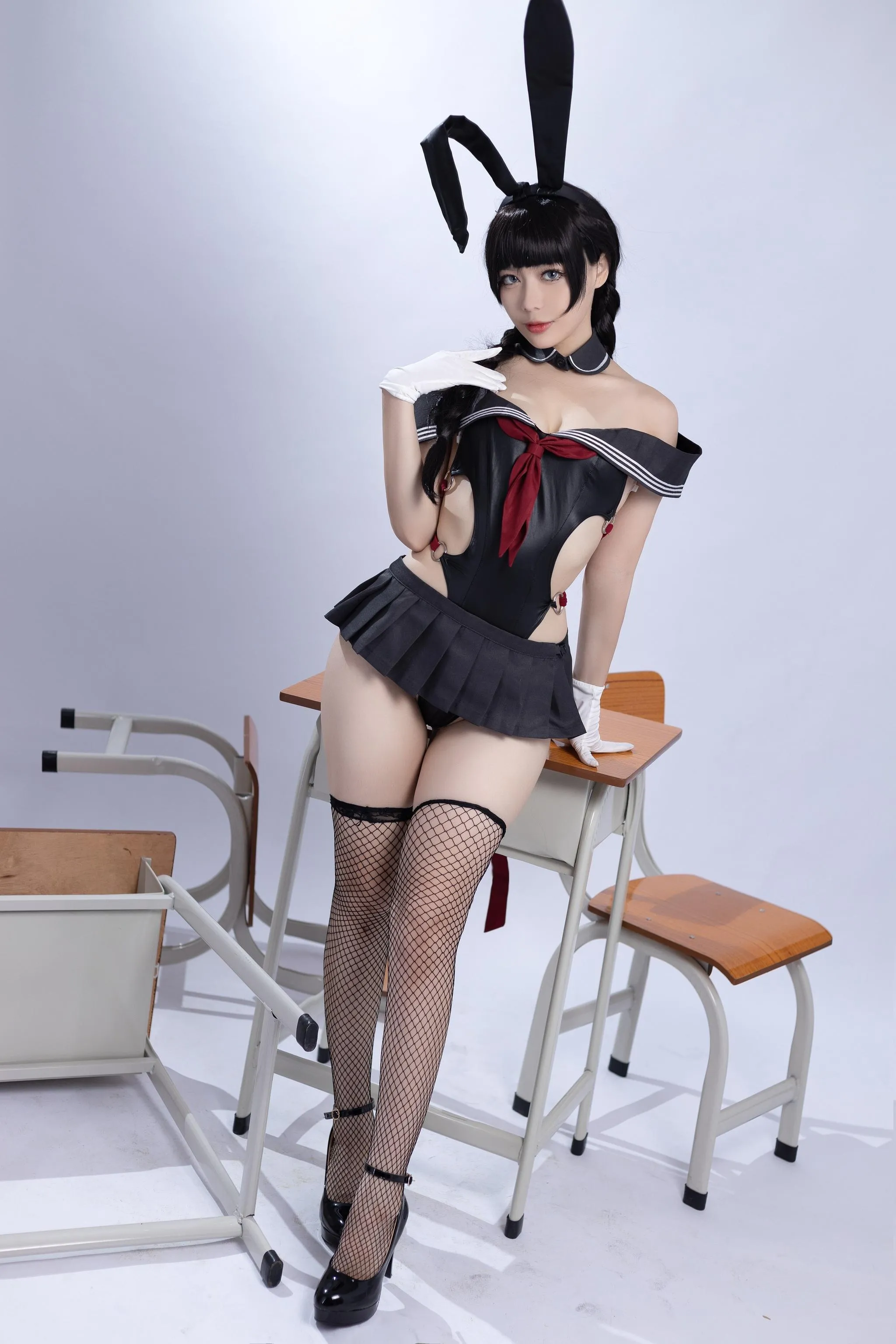 九言 – NO.002 卯月桃子 [33P]插图8